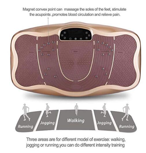 LEMESS026 Body Workout Vibration Plate Crazy Fit Massager