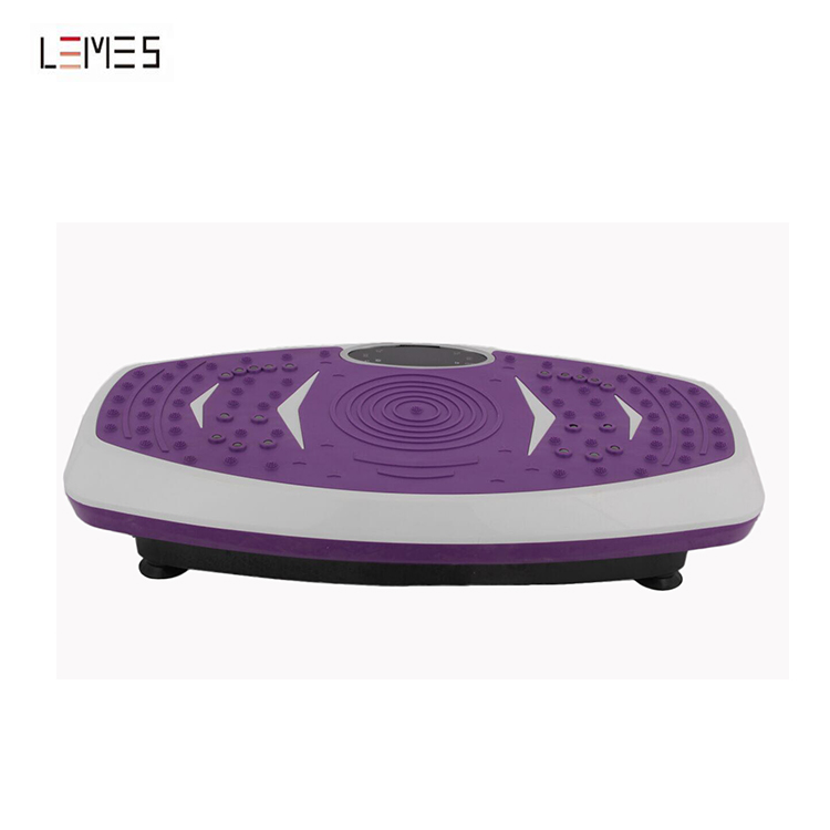 LEMES-S018 Home Gym Crazy Fit Massage Vibration And Oscillation Plate Exercise Machine 